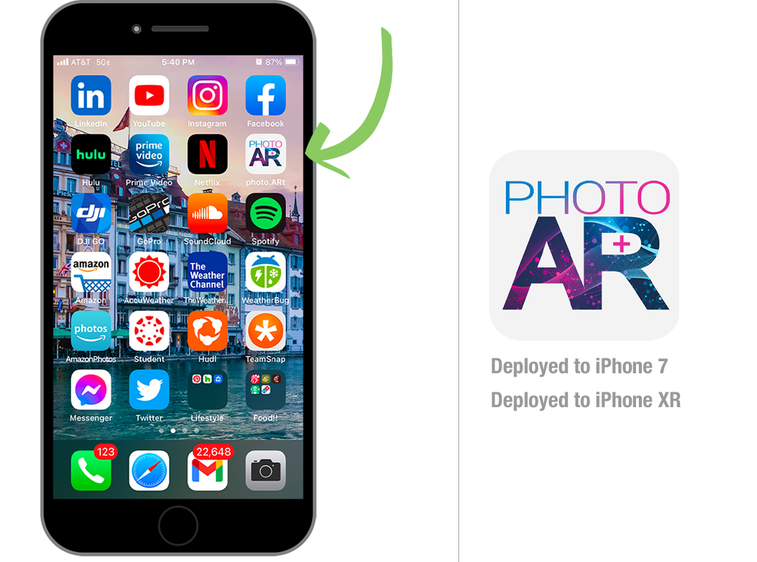Deployment to iPhone 7 and XR Deployment to iPhone 7 and XR