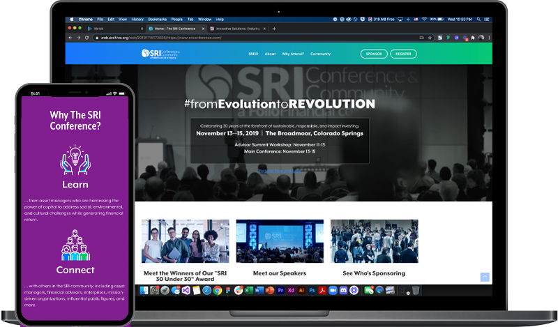 SRI Conference & Community rebranding