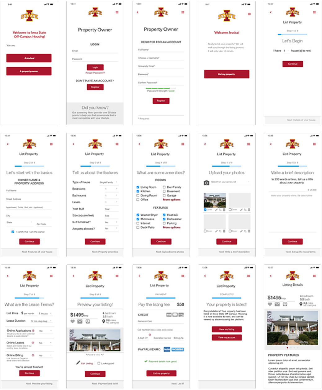 Iowa State Off Campus Housing Design Modifications