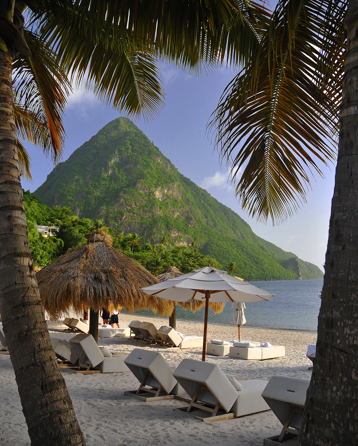 St. Lucia, Sugar Beach & The Pitons